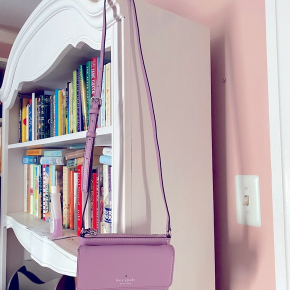 COPY - BRAND NEW- LAVENDER KATE SPADE CROSSBODY!! - Picture 3 of 10